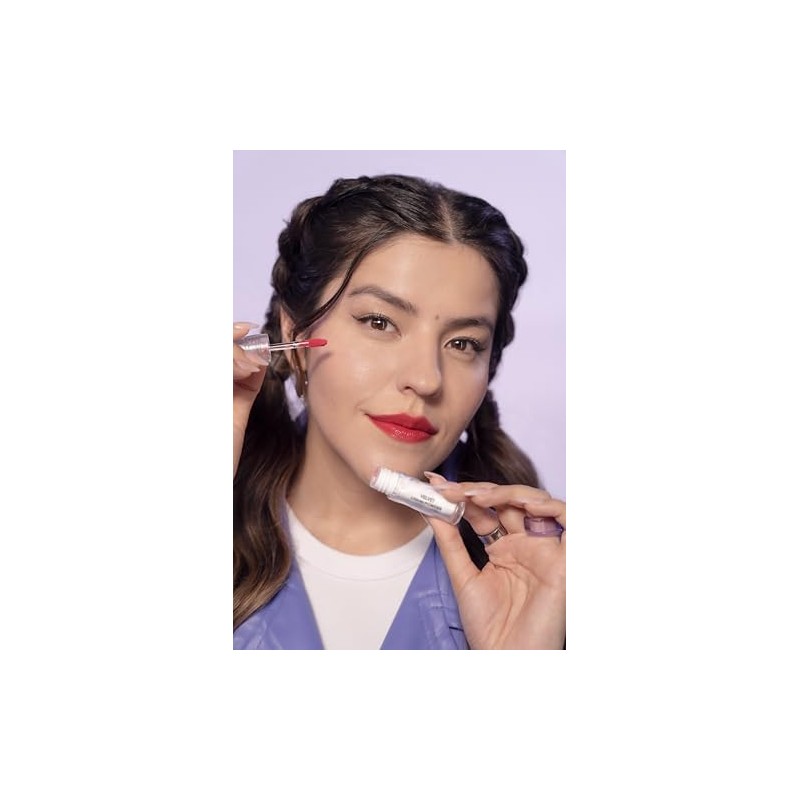 Tinta 3 en 1 Velvet Blush Liquid Powder Cherry, con
