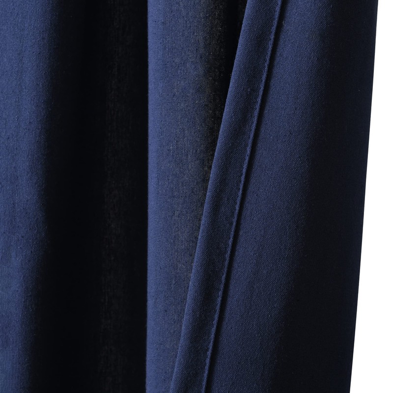 Lush Decor Boho Pom Pom Tassel Linen Window Curtain Panel