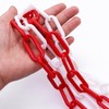 Piuluvor® 10 m Barrier Chain Red White Plastic Chain Barrier