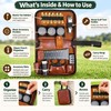 9-in-1 Golf Accessories Kit for Course Organization – Waterproof Brown