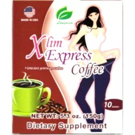 Longreen Xlim Express Selected Premium Coffee Dietary Supplement 10 Sachets