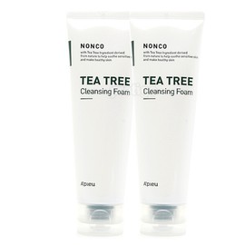 Apieu Nanko Tea Tree Foam 130ml+130ml / 어퓨 난코 티트리 폼 130ml+130ml