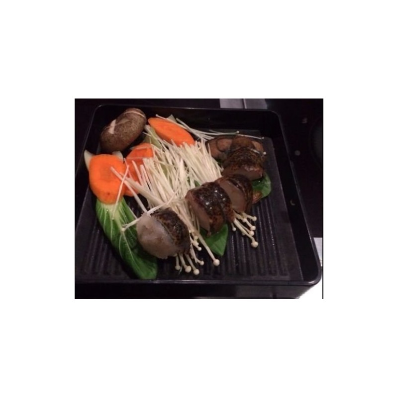 Lucky Star Melamine Shabu Shabu Hot Pot Meat Plate Stacking
