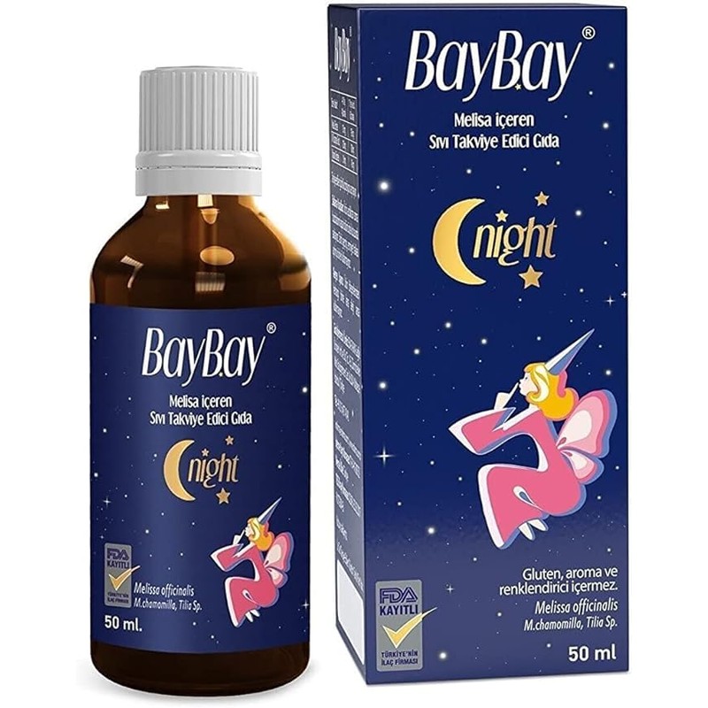 BayBay Night Melisa Drops 50ml