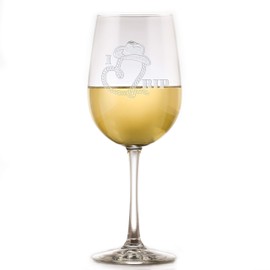 I Love Rip Wine Glass
