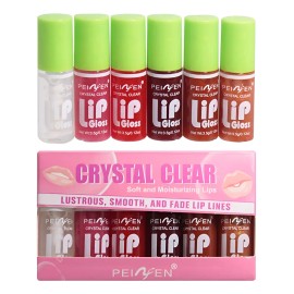 Set De Cuidado Labial Hidratante Glossy Liquid Lip Oil Gloss