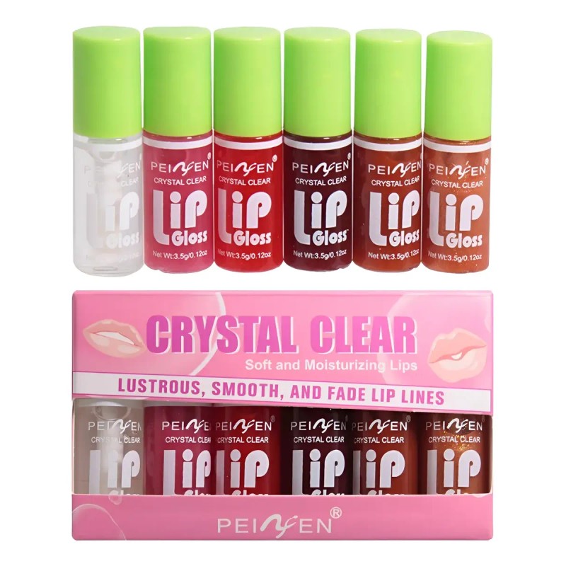 Set De Cuidado Labial Hidratante Glossy Liquid Lip Oil Gloss
