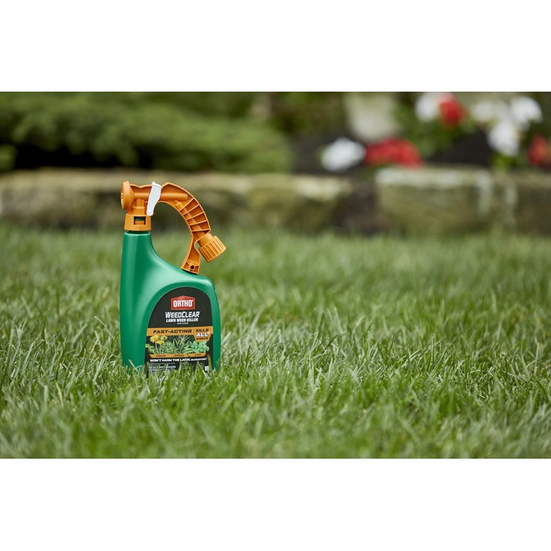 Ortho WeedClear Lawn Weed Killer Ready-to-Spray and Ortho Home Defense