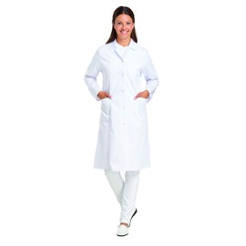 Leiber 08/491 Women's 1/1 Sleeve Coat, White, 48