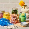 Tessco 12 Pcs 8 oz Colored Mason Jars with Lids