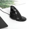 DeLUX Wired Vertical Ergonomic Mouse, with 6 Programmable Buttons, 4200DPI,