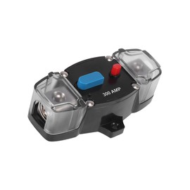 INFINAUTO DC 12-24V 300Amp Car Truck Circuit Breaker Audio Inline Fuse Holder Stylish Design