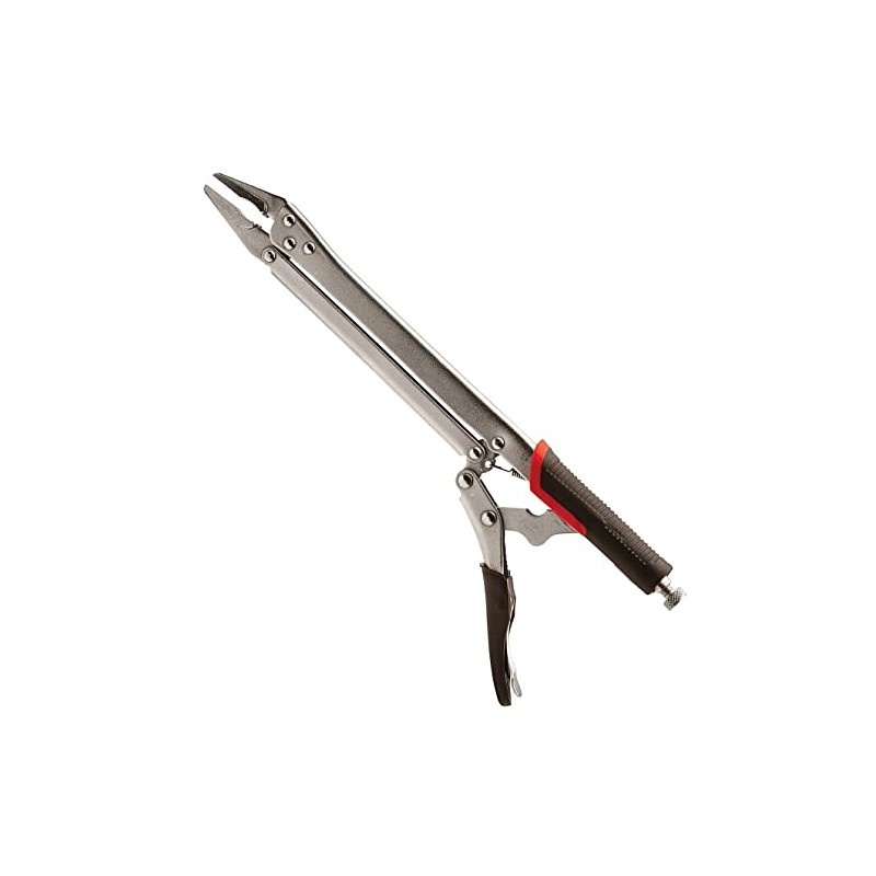 Electriduct 15" Long Neck Extended Reach Straight Jaw Locking Pliers