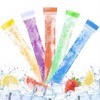 100PCS RAINFLOW Disposable Popsicles Molds Bags - Freezer Ice Pop