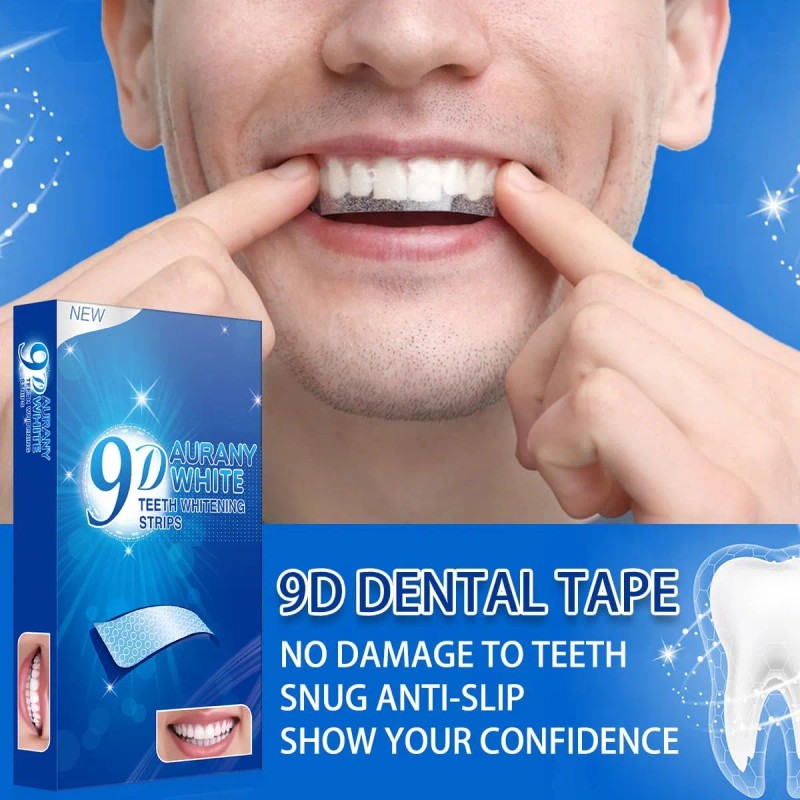Tiras Blanqueadoras Dentales White Higiene Bucal