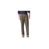Dockers Men's Relaxed Fit Comfort Khaki Pants-Pleated, Dark Pebble, 38W