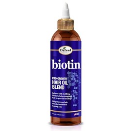 Difeel Biotin Progrowth - Aceite para el cabello de alta calidad, 8 onzas