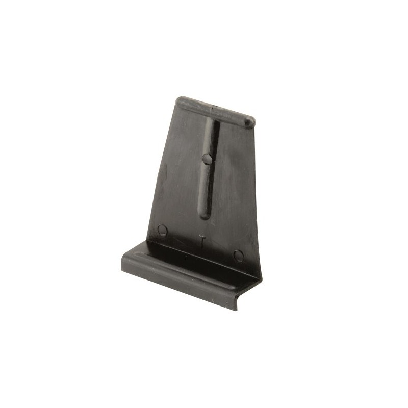 Prime-Line L 5566 Spline Channel Pull Tabs, Black (6 Pack)