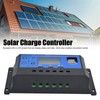 Solar Charge Controller LCD Display Dual USB Intelligent Control Regulator