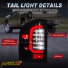 fuknight-auto-us Smoke Lens LED Tail Lights For 2007-2014 Chevy Silverado