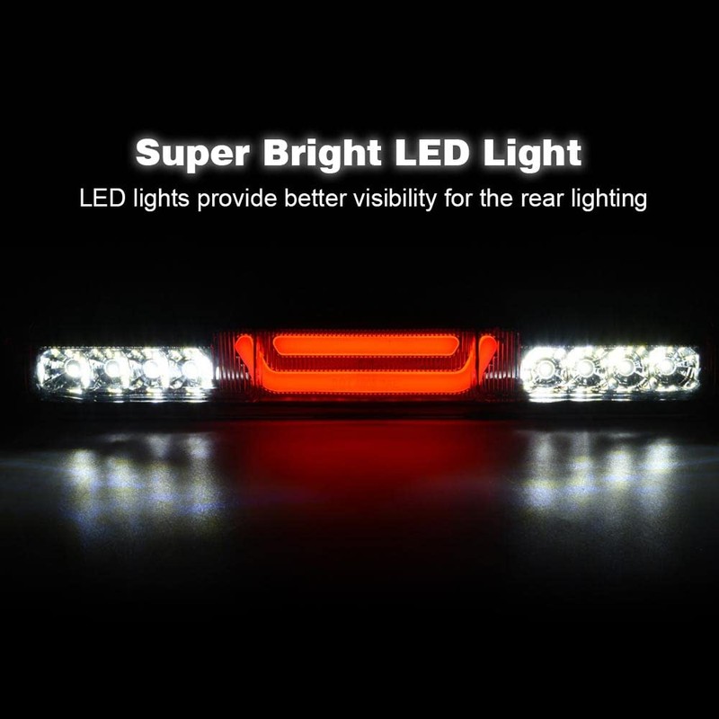 GRAND ORANGE 3rd Brake Light LED Compatible With Chevy Silverado