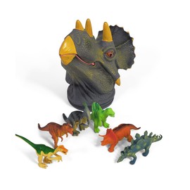 DINOSAUR LARGE HEAD TRICERATOPS TUB