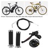 Throttle Clutch Handle Kit Waterproof Ergonomic Replacement for 49cc 60cc