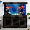 Dtekoj 36X24IN Blue Sea Floor Aquarium Background, Natural Underwater World