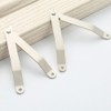 4 Pcs Cupboard Hinges Close Stay Hinge Folding Shelf Hinges