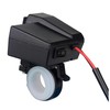 Definitive Supplies RIDEZ DEF DUAL USB CHARGER + VOLTMETER DEF-UC1