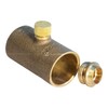 Supply Giant EDXD0034 3/4" No Lead Cast Brass Straight Drain