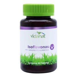 Isoflavonas Tabs 530mg Vidanat Sabor
