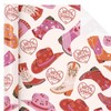 WRAPAHOLIC Cowgirl Birthday Wrapping Paper Roll - Mini Roll -