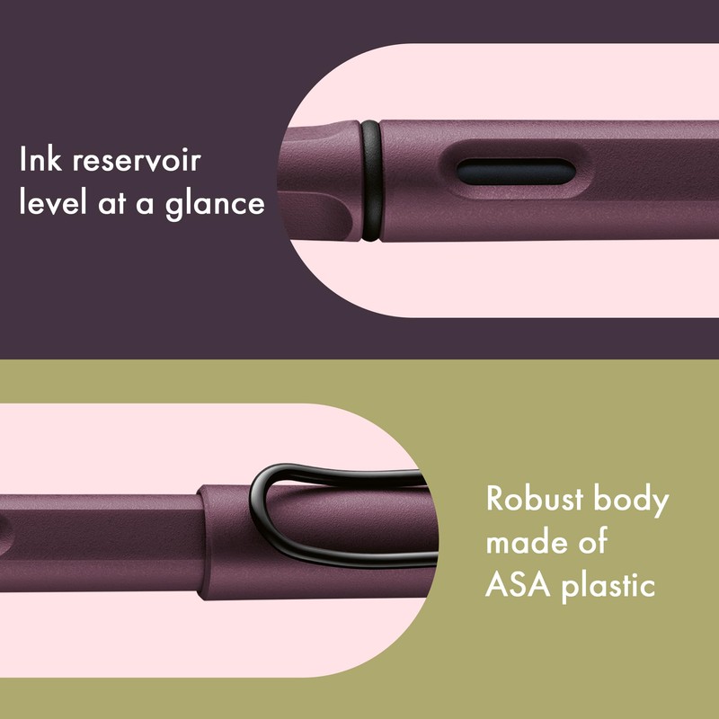LAMY Safari Safari Scarlet EF Fine Point L0E3-EF Fountain Pen
