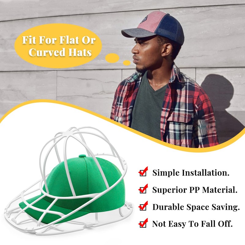 Haiou Hat Washer Cage - Protect Shape & Prevent Damage
