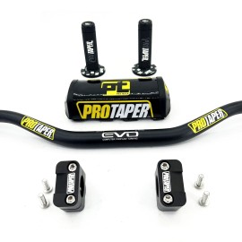 ProTaper Handle Bike Fat Bar Handlebars  1 1/8'' Grips Pad Motorcycle Bars