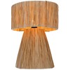GURU SHOP Florida 2 Table Lamp/Table Lamp Handmade from Natural