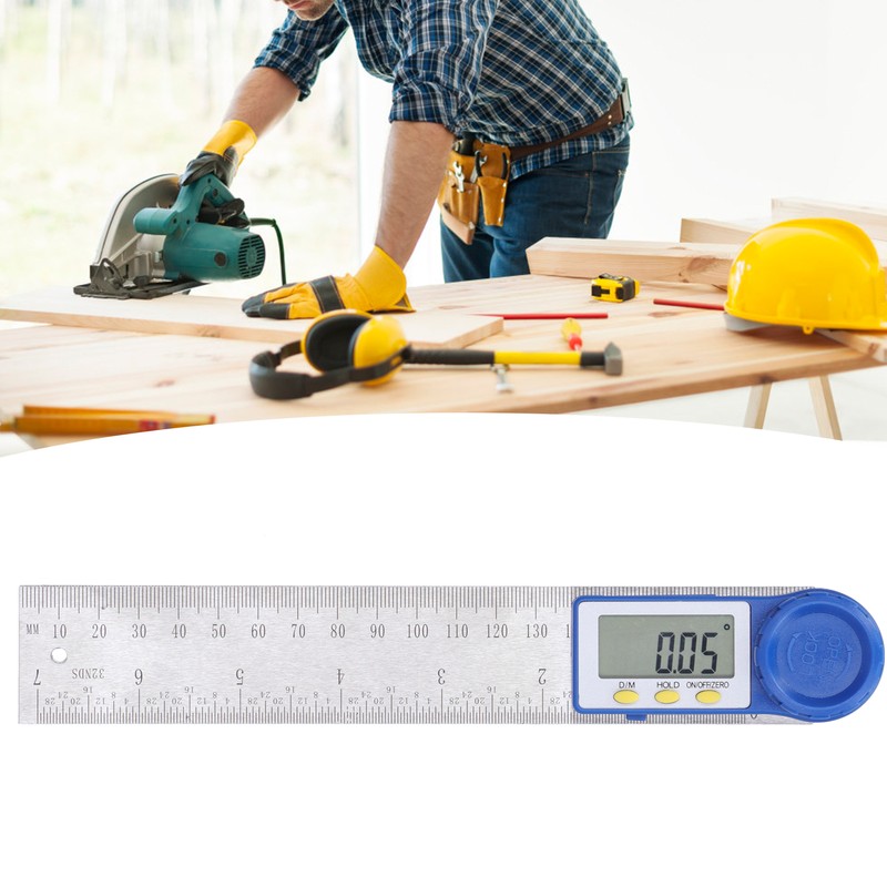 Digital Angle Finder Ruler Meter Digital Display Goniometer MultiFunction Electronic