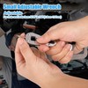 Taicols Multi Functional Self-Adjusting, Mini Adjustable Wrench 2-in-1 Wrench Tool,