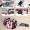 AfitLulu Sequin Fanny Pack with Adjustable Waist Straps, Fashion Waist