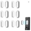 6-Pack Magnetic Remote Control Holder for Wall Storage – Soft