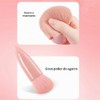 TOPINCN Juego de Brochas de Maquillaje de Viaje de 5