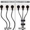 GEJ-Tech Cable Clips, Wire Organizer, Cable Holder, Double Sided Tape,