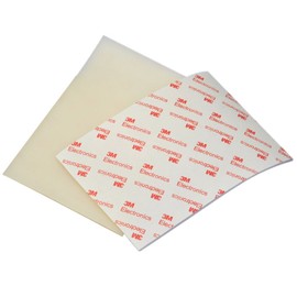 ROOS 2-Piece Self-Stick Rubber Anti-Skid Pad Furniture and Floor Protectors (Translucent)