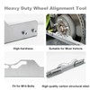 CHGJ Wheel Alignment Tool with Tape Measures,Heavy Duty Toe Alignment