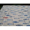 Rectangular Tablecloth 100% Cotton Colourful Fish All Sizes Made in
