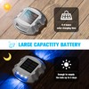 VOLISUN Solar Deck Lights Driveway Dock Lights, 8-Pack Led IP68