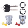 ApplianPar 2Pcs Front Left Right Door Locks with Keys for