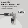 Kensington N17 Dell Laptop Computer Lock, Combination Security Locking Cable