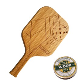 Pickleball Charcuterie Board + Wood Wax Combo